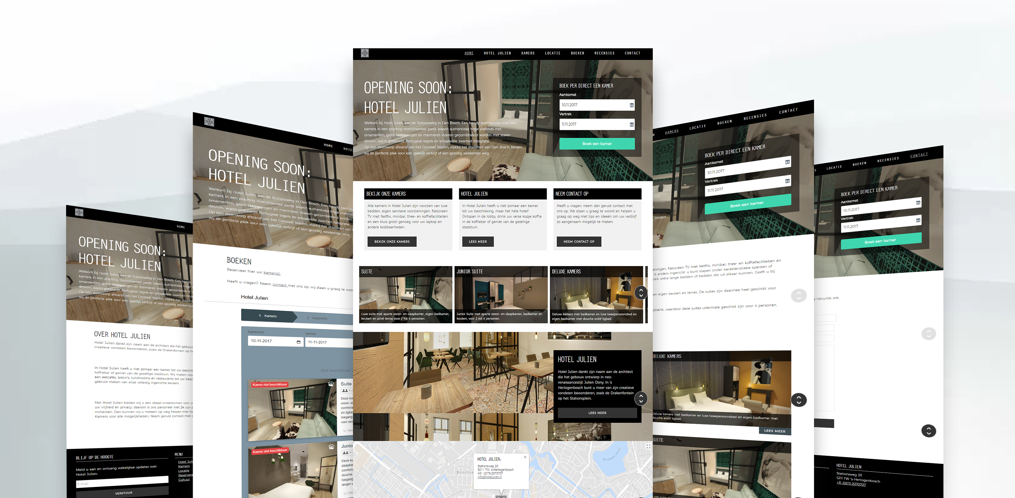 website Hotel Julien